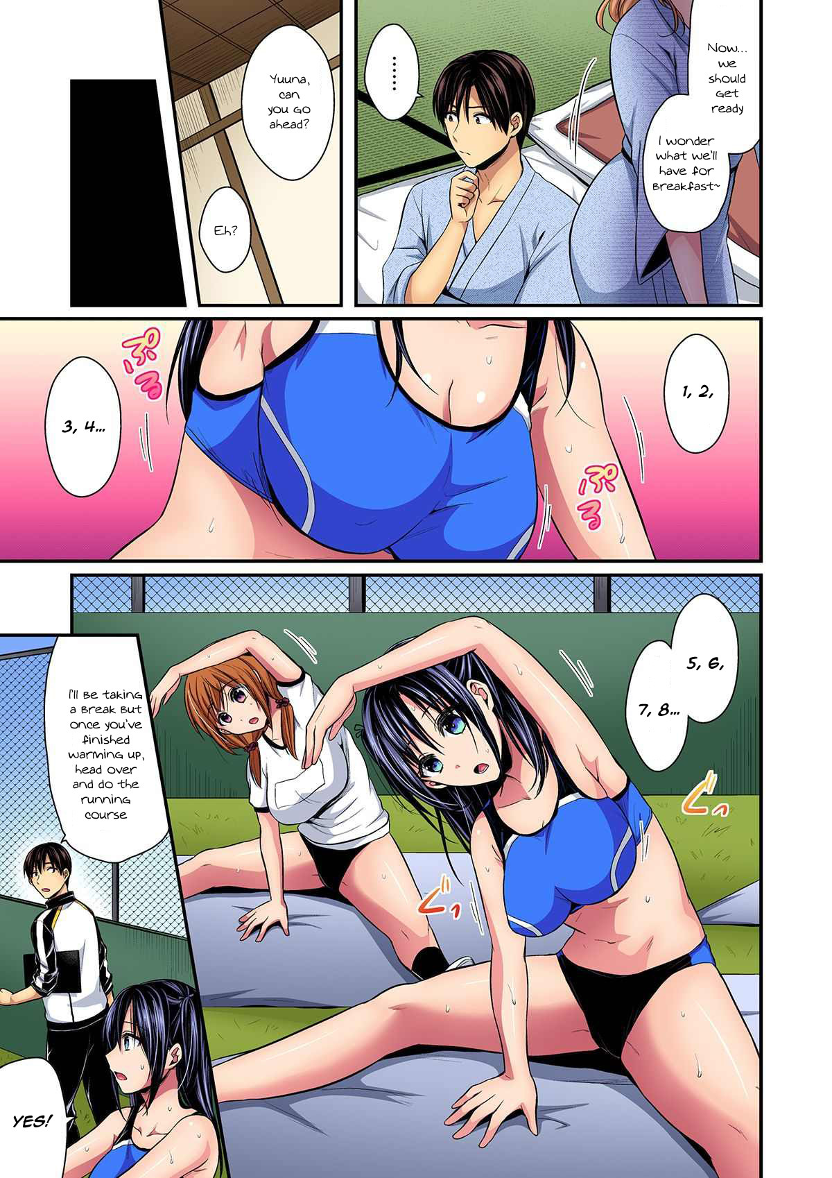 Hentai Manga Comic-Girls' Athletics Club Harem Training-Chapter 11-8